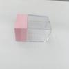Color Macarrón Clip Magnético para Papel Clip Magnético Cuadrado Barril de Almacenamiento para Clips de Papel Transparente Caja de Plástico para Clips