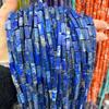 4 * 13mm contas longas pedra natural cristal ágata contas em forma quadrada joias de miçangas DIY
