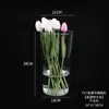 Cubo Transparente de Acrílico para Flores, Cubo Grande de Agua Profunda para Ramo de Flores, Cubo para Arreglos Florales para Floristas