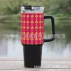 Novo copo de carro de grande capacidade 40Oz, copo térmico de aço inoxidável