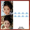 Pegatinas Faciales Brillantes de Año Nuevo Transfronterizas, Pegatinas para Cejas, Esquina del Ojo y Frente Estilo Antiguo Dunhuang, Pegatinas de Tatuaje Coloridas, Escenario de Disfraces Antiguos Hanfu