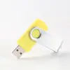 Memoria USB Giratoria Logo Personalizado Grabado Metálico 32g Subasta 64g Creativa para Teléfono Móvil Coche 16g Regalo Publicidad Memoria USB Flash