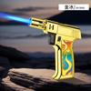 Fq913 Se Puede Personalizar con Encendedor a Prueba de Fuego y Viento, Pistola de Spray Inflable de Inyección Directa Portátil, Pistola de Soldadura de Alta Temperatura Multiusos, Pistola de Ignición