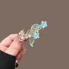 Nuevo Estilo Pinza para el Pelo de Cola de Pez para Mujer, Pinza Lateral de Diseño de Nicho de Verano, Pinza para Flequillo, Pasador, Pinza de Pato de Gama Alta