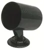 Copa de instrumento para automóvil Soporte de instrumento único 2 pulgadas 52 mm Cubierta de instrumento de copa de instrumento de grano de carbono negro