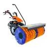 Máquina de Remoção de Neve, Varredora de Neve Elétrica, Pequena Máquina de Limpeza de Neve Doméstica para Área de Gerenciamento de Propriedade de Estrada, Varredora de Neve Empurrada Manualmente e Soprador de Neve