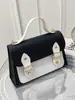 Bolso de Mano de Comercio Exterior Moderno y a la Moda con Cierre de Cordón y Diseño Estampado, Bolso de Hombro Único Cruzado, Nuevo Modelo 2025, Venta al por Mayor de Comercio Exterior