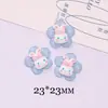 Flores Desenho Animado Sanrio Acessórios de Resina Cola Creme Capa de Celular DIY Grampo de Cabelo Artesanal Pacote de Material para Copo de Água