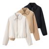 Aliexpress Transfronterizo 2026 Primavera y Otoño Nuevo Estilo Europeo y Americano Moda Urbana Casual Versátil Chaqueta Abrigo de Manga Abullonada