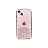 Glitter de Gel con Rayas Crema para iPhone 14Pro Max Carcasa para Teléfono Móvil con Patrón de Olas 13 Apple 12 Lentejuelas Simples