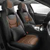 Cojines para asientos de coche de cobertura completa en stock, adecuados para vehículos de cinco plazas, de una plaza y de dos plazas, cojines de asiento de cuero, universales para todas las estaciones