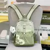 Mochila Casual Simple Estilo Nuevo para Estudiantes de Primaria, Bolsa de Senderismo, Mochila Portátil Ligera para Exteriores de Gran Capacidad