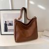 Bolsa Retrô de Textura de Alta Qualidade e Grande Capacidade para Mulheres 2023 Nova Bolsa Transversal Fashion para Pendurar no Ombro