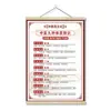 Medicina Tradicional China Bienestar Meridiano de la Espalda Madera Maciza Rollo Colgante Pintura Limpieza de Meridianos Arte de Pared Pintura Decorativa