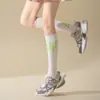 Meias Esportivas de Compressão para Mulheres, Meias de Cano Médio para Fitness, Meias de Compressão Profissionais para Corrida e Pular Corda, Meias de Compressão Finas para Pernas e Panturrilhas para Yoga