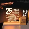 Regalos corporativos personalizados para celebraciones de aniversario, Regalos de temporada de graduación para profesores y compañeros de clase, Portalápices de madera, Personalización acrílica
