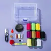 Kit de Costura para Uso Doméstico, Conjunto Prático de Agulhas e Linhas de Costura, Kit de Costura Portátil para Estudantes, Caixa de Armazenamento de Boa Qualidade para Costura e Reparos