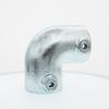 Colgador de Ropa de Resorte Dorado Certificado Tuv Alemán Barandilla Protectora de Valla con Conector de Marco de Tubo Redondo Galvanizado Sin Soldadura y Sin Perforaciones