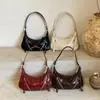 Bolso Bandolera de Moda Coreana de Nicho Tipo Bollo para Mujer Otoño 2025 Nuevo Textura de Alta Gama Estilo Extranjero Bolso de Hombro Único Cruzado