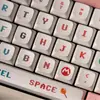 Estilo Pixel Lindo Anime Rosa Tema Altura XDA PBT Sublimación Térmica Tecla Personalizable para Niñas