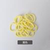 Anillo de Toalla de Color Caramelo Alta Elasticidad Cuerda para el Cabello Estilo Ins Coreano para Mujer Anillo para el Cabello Color Morandi Cola de Caballo Goma Elástica para Niños