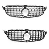 Adequado para Mercedes-Benz 15-21 Classe C Grade Central W205 Grade Central Modelo Gt Modificado Barra Vertical Barra Horizontal Grade Central Modificada