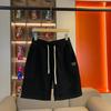 Pantalones cortos de verano para hombre, finos, rectos, holgados, de cinco puntos, informales, de marca de moda, de baloncesto, deportivos para jóvenes, pantalones cortos para hombre