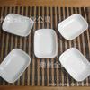 Bandeja de toalha placa de porcelana de magnésio loja de 2 yuan fábrica atacadista bancada de hotel prato de tempero prato de toalha de cerâmica