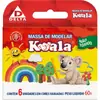 Massa de modelar Koala com 06 cores (Caixa com 72 Unidades)
