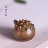 Sándalo/sándalo rojo/sándalo verde/joyería de escritorio de pez globo pequeño enojado pintado DIY Wen play Accesorios de colgante de joyería