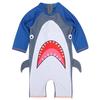 Traje de baño nuevo para niños Traje de baño de una pieza para niños Traje de baño de secado rápido con protección solar para aguas termales Traje de baño lindo de tiburón bebé para niños