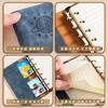 Em estoque A7 Binder Case Simples Criativo Caderno Portátil Portátil Livro de Bolso Livro de Selos de Viagem
