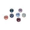 F136 Aleación de Titanio Fondo Puntiagudo Fondo Curvo Incrustado Hua Zi Pendientes Shijia Hua Zi Diamantes de Imitación Perforación de Hueso de Oreja Joyería Pendientes