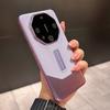 Aplicável ao Huawei Mate60pro suporte invisível caso de telefone de couro liso 50RS extraordinário master all-inclusive 40 capa protetora