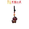 Chaveiro de Carro de Cavalo Corrente para Celular Yiming Xianyuan Escultura em Madeira Ano do Cavalo Pingente Cavalo do Zodíaco Pendente de Bolsa para Pendurar no Pescoço