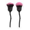 Brocha Nueva de Polvo Rosa Negra Pieza Única Brocha para Polvo de Uñas Brocha de Cerdas Suaves Brocha para Polvo Brocha de Maquillaje para Principiantes