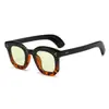 Gafas de Sol de Nuevo Color Bloqueado 2026, Gafas de Sol Retro Modernas con Estilo, Montura Cuadrada Clásica, Modernas y Geniales, Gafas Anti-UV