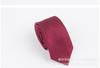 Suministro directo de fábrica en stock corbata larga de 8 cm color sólido líneas finas negocios corbata de mano corbata larga corbata de hombre