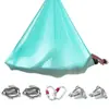 Hamaca de Yoga Aéreo 7m Set Uso en Casa Placa Fija Accesorios Cuerda de Suspensión Elástica Tela para Colgar Estudio de Yoga