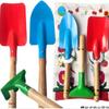 Pala pequeña herramientas de jardinería para niños plantación pala de tres piezas traje de excavación pala de juguete de playa pala para plantar flores