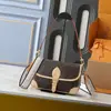 Bolsa Baguette Lujia Original Actualizada de Marca Grande Fuente de Guangzhou Bolso de Hombro Único Cruzado de Lujo Europeo y Americano Diane