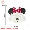 Nuevos parches de tela de gato grande bordado de dibujos animados con lunares de Mickey Mouse, accesorios de decoración de ropa DIY al por mayor