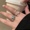 [Paquete de diez] Anillo Amor Coreano Femenino Diseño de Nicho Versátil Anillo de Lujo Ligero Anillo para Hermana Ajustable