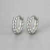 Novos Brincos de Argola Pequenos com Contas Leves Estilo Coreano Simples Elegantes Versáteis Fofos Simples Elegantes Pequenos Argolas para Orelha