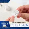 Clip de PP acrílico, clip giratorio, clip personalizable para bricolaje, clip de plástico multifuncional para uso en oficina, clip personalizable para archivos