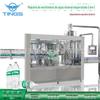 Máquina de enchimento de água de garrafa de água mineral de três em um, equipamento totalmente automático, conjunto completo de equipamentos de produção de água pura engarrafada, fabricante