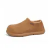 Zapatos peludos, Zapatos de algodón cálidos para una pierna, Zapatos de nieve para mujer, Nuevos zapatos Birkenstock con forro de felpa 'Papa Pequeña' de Invierno 2025