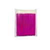 Pincel de Lábios Portátil com Cabo Sólido, Mini Pincel para Batom, Pincel para Gloss com Cabeças Coloridas Substituíveis, Pincel de Maquiagem com Ponta de Veludo