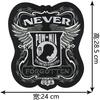 Promoção Quente Grande Marca da Moda Águia Bordada Adesivo de Tecido Roupas Jaqueta de Couro Jaqueta de Penas Patch Alugado Aplique Decorativo