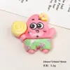 Accesorios de Resina DIY de Dibujos Animados, Decoraciones, Postres, Pinzas para el Cabello con Pegamento de Crema, Fundas para Teléfono, Hebillas de Zapatos, Llaveros, Colgantes